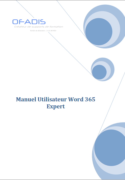 Manuel Word 365 EXPERT